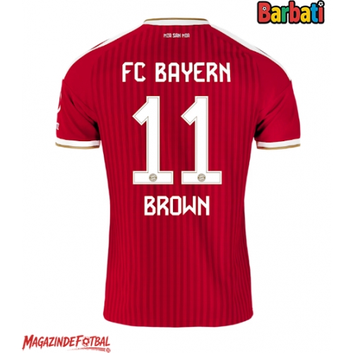 Bayern Munich Nathaniel Brown #11 Tricou Fotbal Replică 2026-27 Barbati Acasa Bayern Munich Nathaniel Brown #11 Tricou Fotbal Replică 2026-27 Barbati Acasa